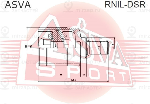 Запчасть ASVA RNILDSR