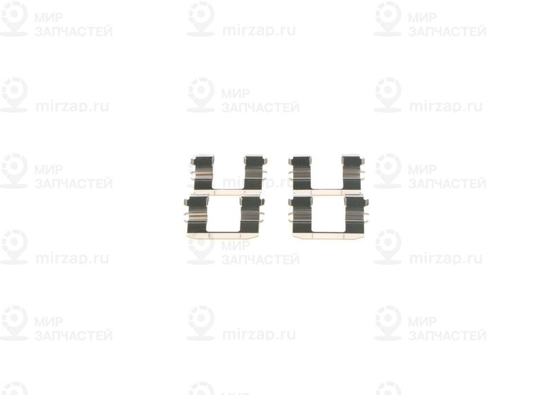 Комплектующие, колодки дискового тормоза BOSCH 1987474444