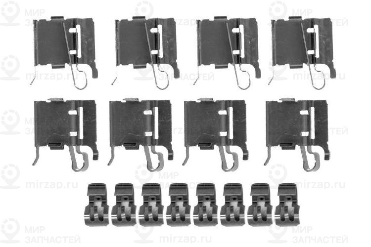 Комплектующие, колодки дискового тормоза BOSCH 1987474468