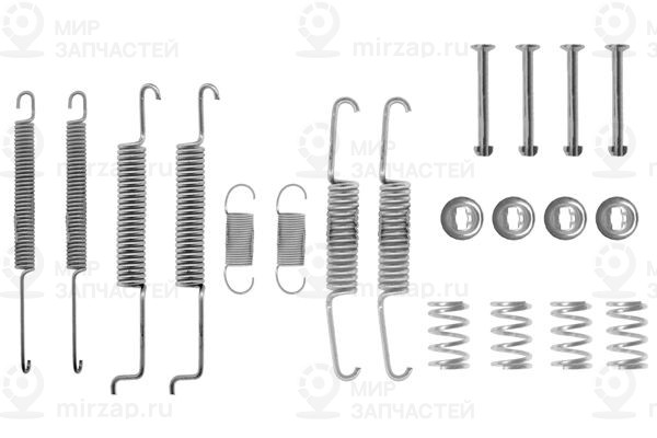 Комплектующие, тормозная колодка BOSCH 1987475004