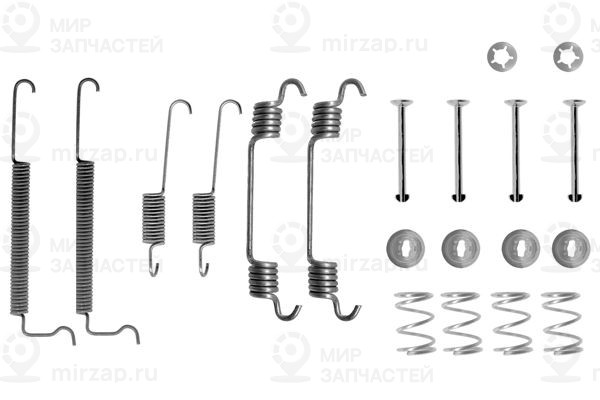 Комплектующие, тормозная колодка BOSCH 1987475134