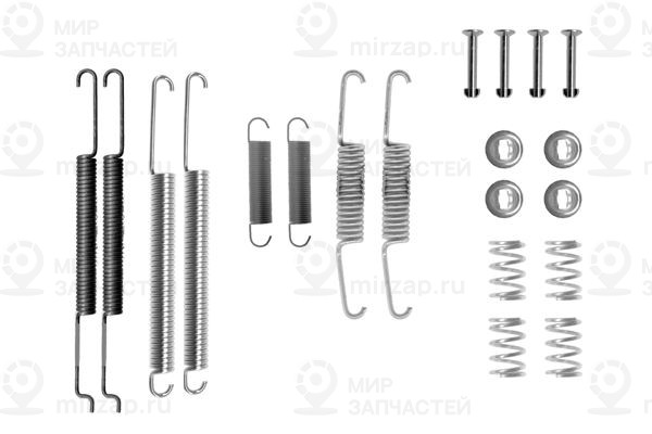 Комплектующие, тормозная колодка BOSCH 1987475242