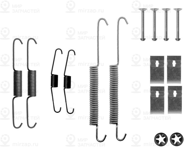 Комплектующие, тормозная колодка BOSCH 1987475307