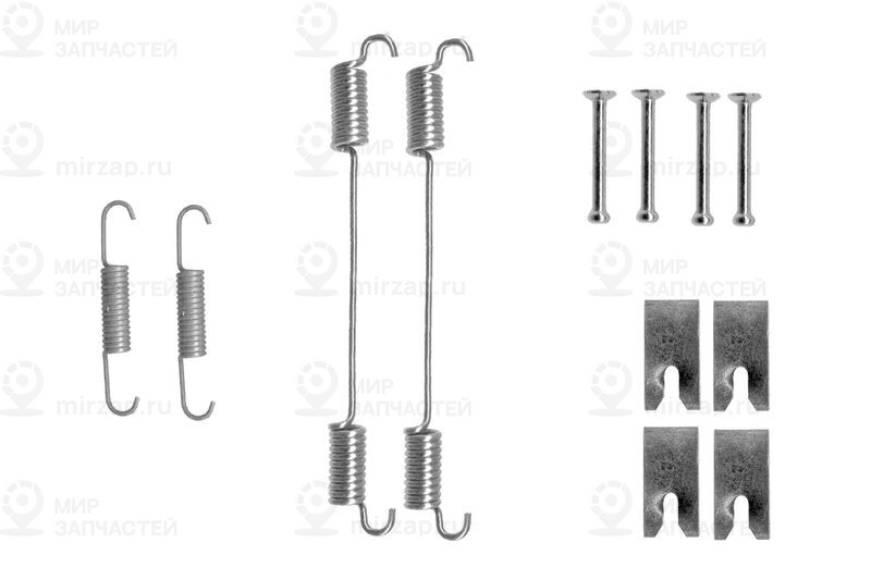 Комплектующие, тормозная колодка BOSCH 1987475316