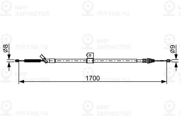 Запчасть BOSCH 1987482631