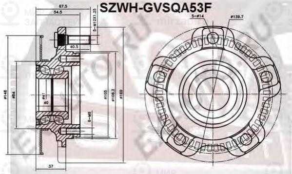 Запчасть ASVA SZWHGVSQA53F
