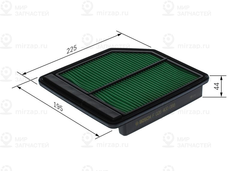 Воздушный фильтр BOSCH F026400098