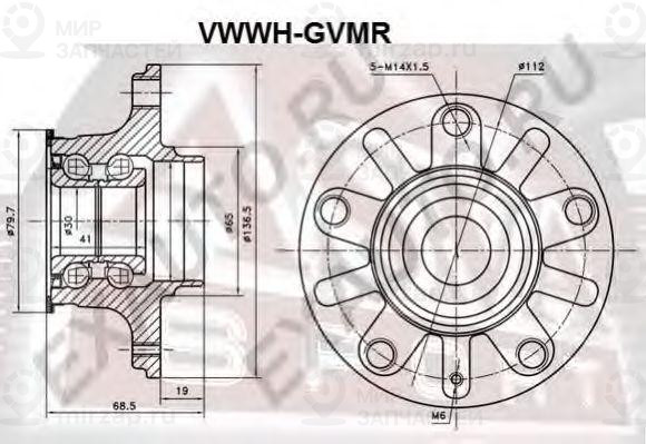 Запчасть ASVA VWWHGVMR