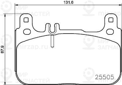 Запчасть BREMBO P50128