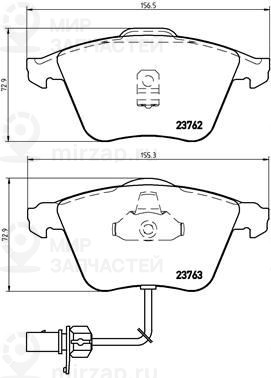 Запчасть BREMBO P85056