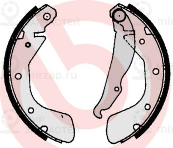 Комплект тормозных колодок BREMBO S59513