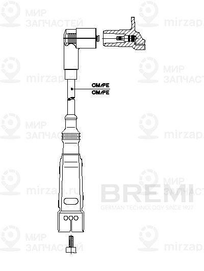 Провод зажигания BREMI 11170