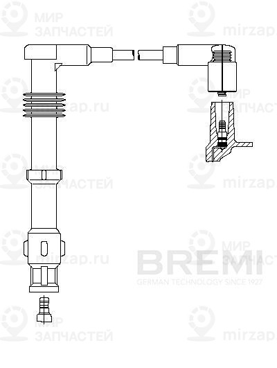 Провод зажигания BREMI 11380