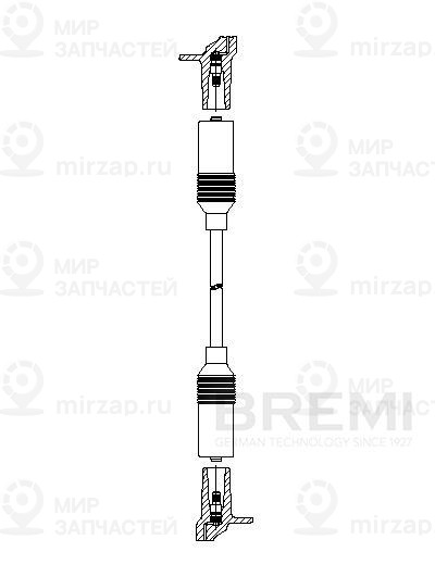 Провод зажигания BREMI 11760