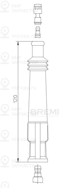 Запчасть BREMI 132265