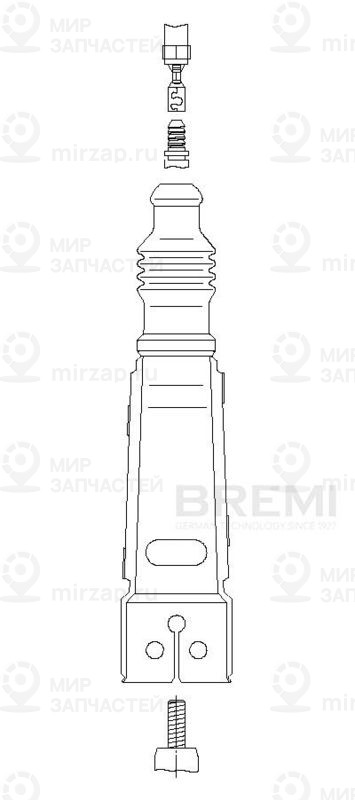 Вилка, свеча зажигания BREMI 13338A5