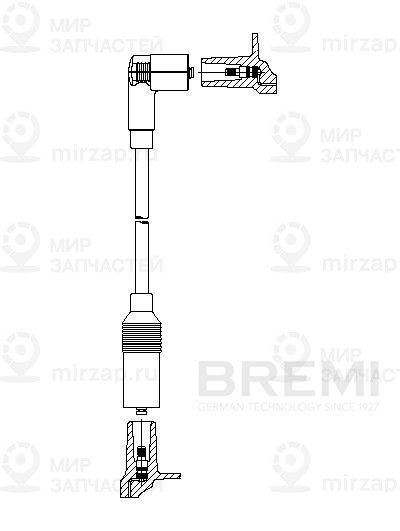 Провод зажигания BREMI 17030