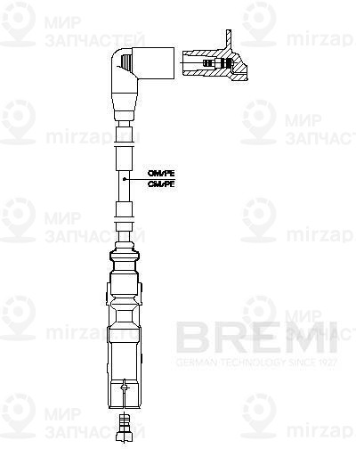Запчасть BREMI 1A22F64