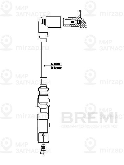 Провод зажигания BREMI 1A3225