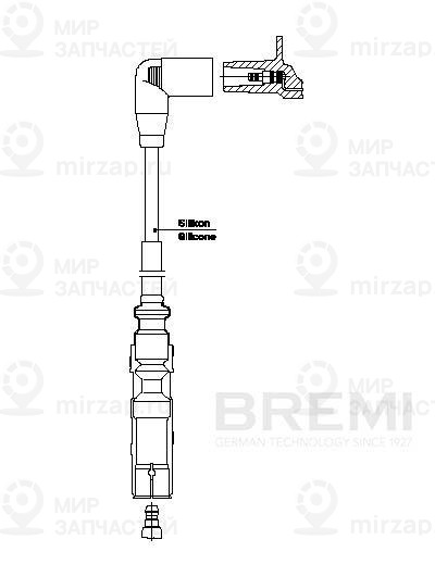 Провод зажигания BREMI 1A32E58
