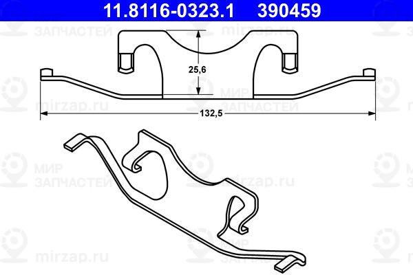 Запчасть ATE 11811603231