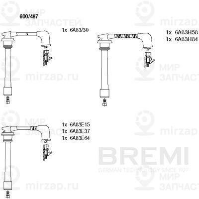 Запчасть BREMI 600487