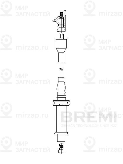 Провод зажигания BREMI 60180