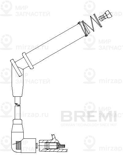 Запчасть BREMI 6A8442