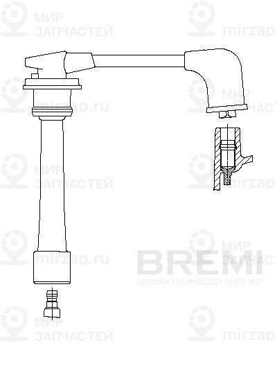 Запчасть BREMI 6A8540