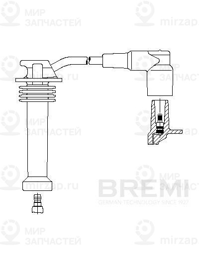 Запчасть BREMI 89737