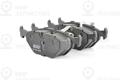 Комплект тормозных колодок, дисковый тормоз BSG BSG15200008