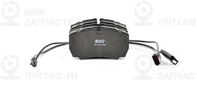 Комплект тормозных колодок, дисковый тормоз BSG BSG30200008
