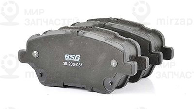 Комплект тормозных колодок, дисковый тормоз BSG BSG30200037