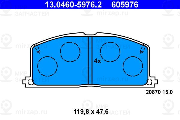 Запчасть ATE 13046059762