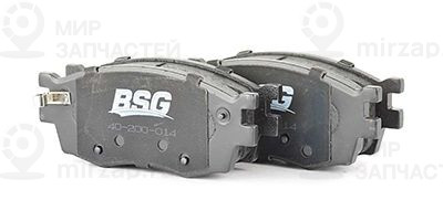 Комплект тормозных колодок, дисковый тормоз BSG BSG40200014