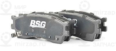 Комплект тормозных колодок, дисковый тормоз BSG BSG40200045