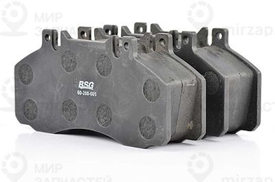 Комплект тормозных колодок, дисковый тормоз BSG BSG60200005