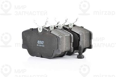 Комплект тормозных колодок, дисковый тормоз BSG BSG60200032