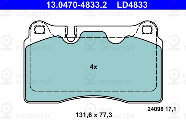 Запчасть ATE 13047048332