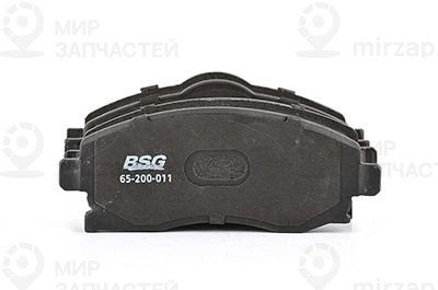 Комплект тормозных колодок, дисковый тормоз BSG BSG65200011