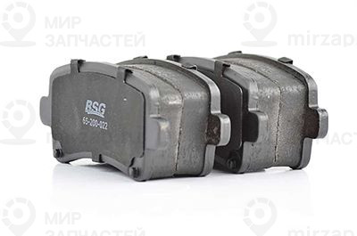 Комплект тормозных колодок, дисковый тормоз BSG BSG65200022