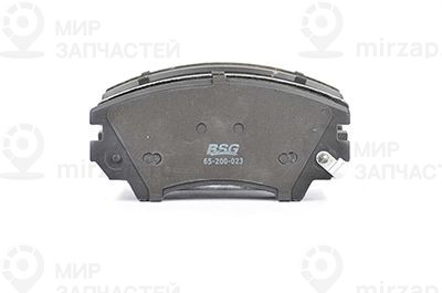 Комплект тормозных колодок, дисковый тормоз BSG BSG65200023