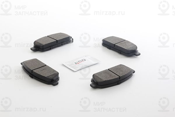 Комплект тормозных колодок, дисковый тормоз BSG BSG65200039