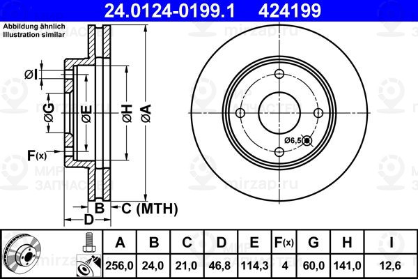 Запчасть ATE 24012401991