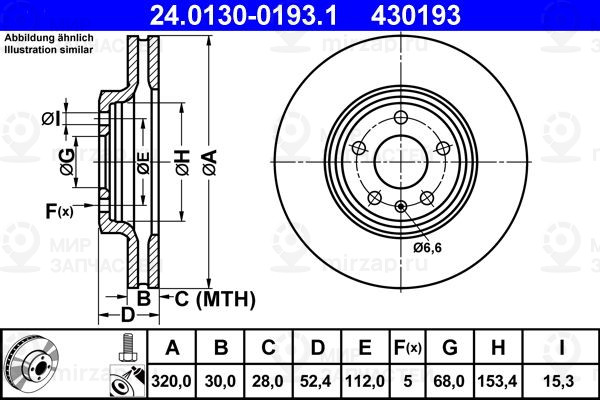Запчасть ATE 24013001931