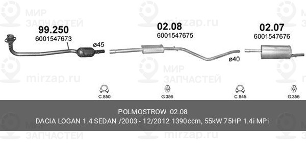 Запчасть TRANSMASTER UNIVERSAL 0208