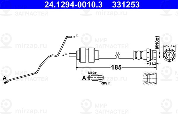 Запчасть ATE 24129400103