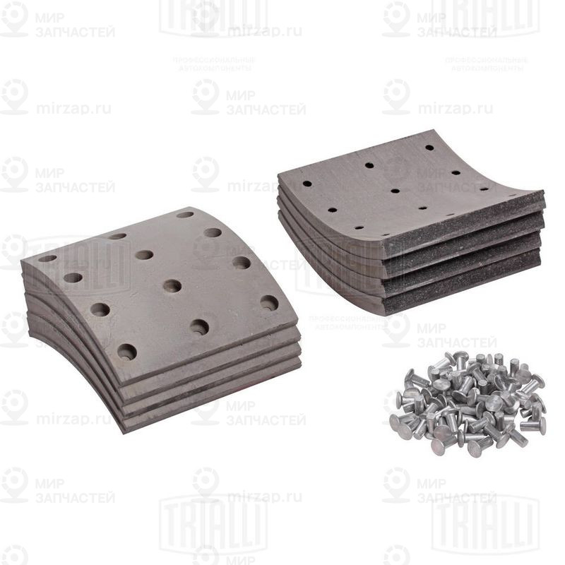 Тормозные колодки, барабанный тормоз TRIALLI BLT0710