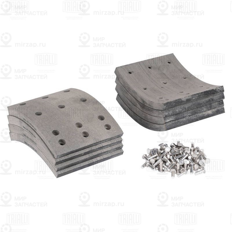 Тормозные колодки, барабанный тормоз TRIALLI BLT0720