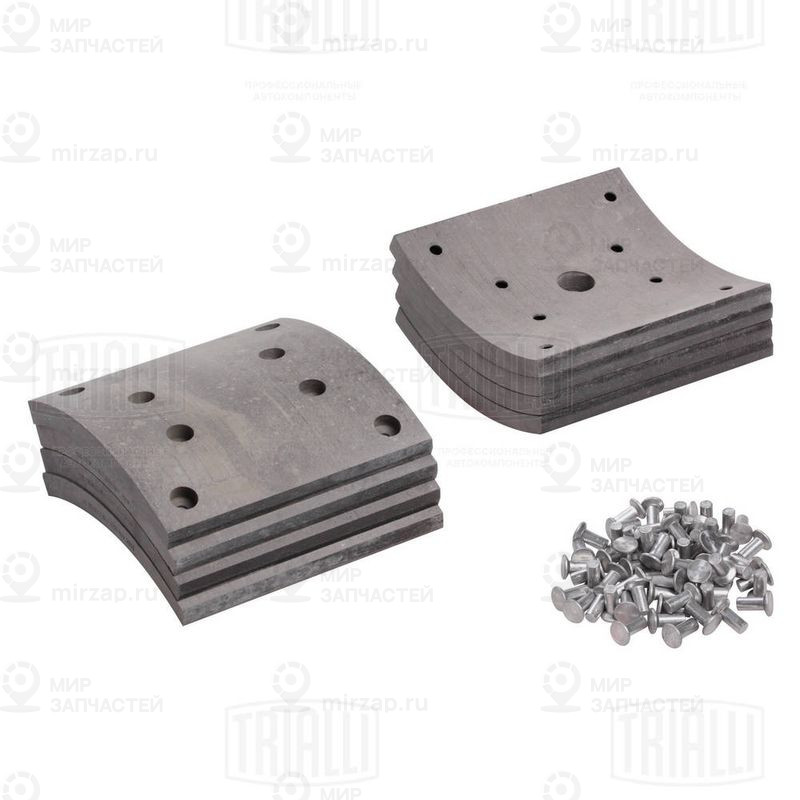 Тормозные колодки, барабанный тормоз TRIALLI BLT1201